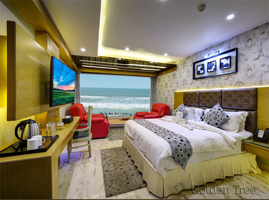 Hotel in Sea Beach Puri-Golden Blue Room